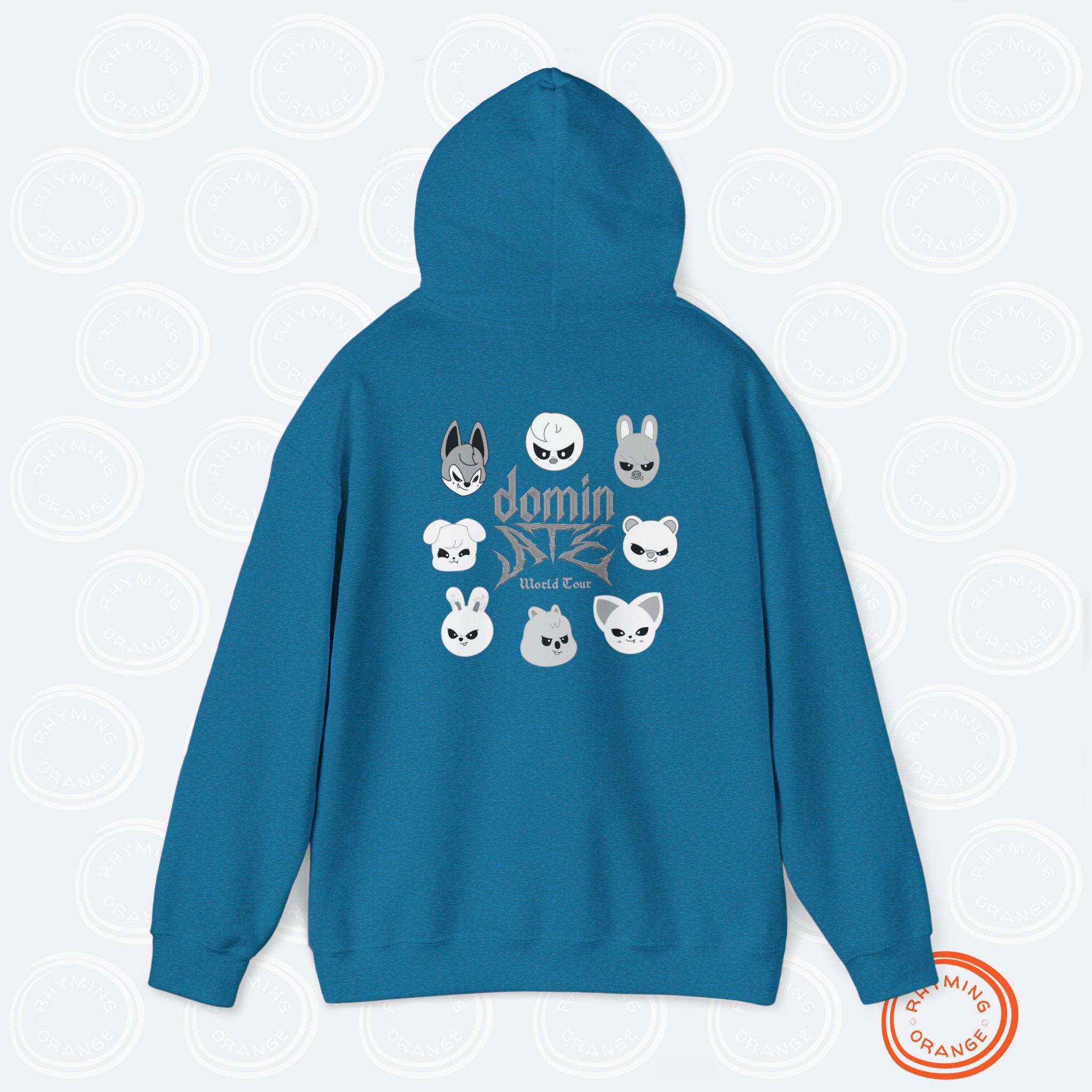 スキズ フーディー SKZOO 闇 EVIL dominATE パーカー Evil Skzoo Dominate Hoodie, Stray Kids Tour Merch Sweatshirt