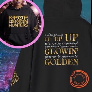 Sweat à Capuche K-Pop Avec Imprimé Huntrix - Style Streetwear Y2K Pour Fans, Unisexe, Manches Longues