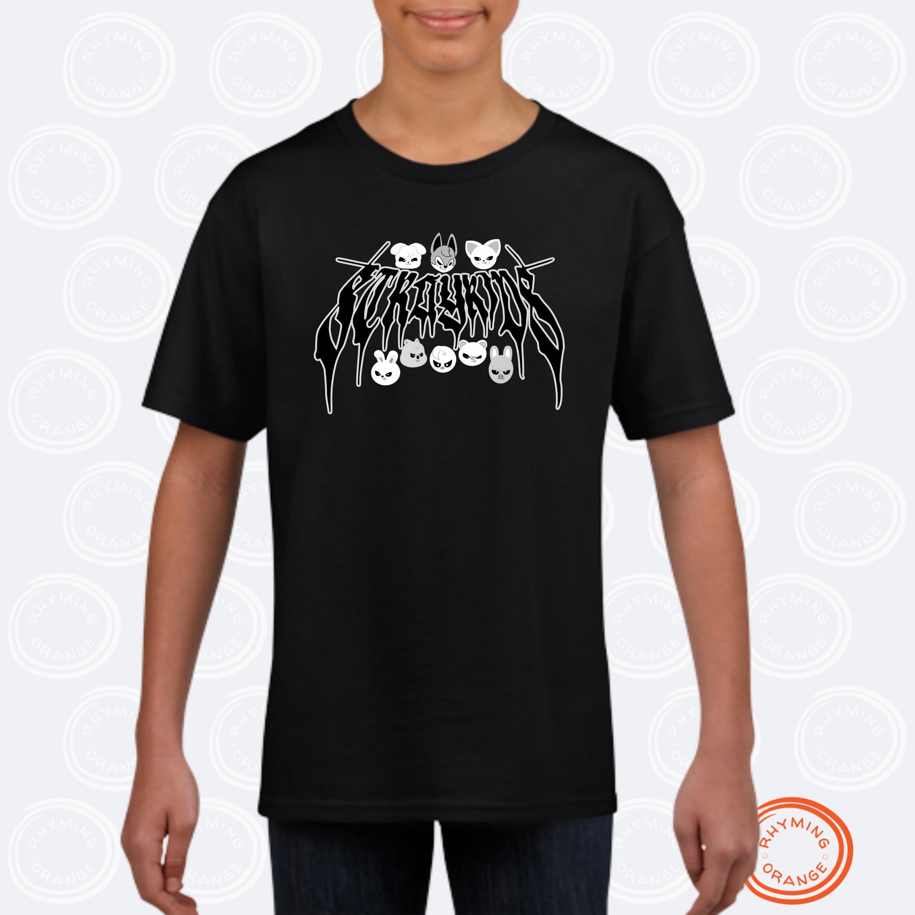 Stray Kids EVIL SKZOO T-SHIRT BbokAri② BbokAri ver.) Evil SKZOO T-Shirt - World Tour 'Dominate
