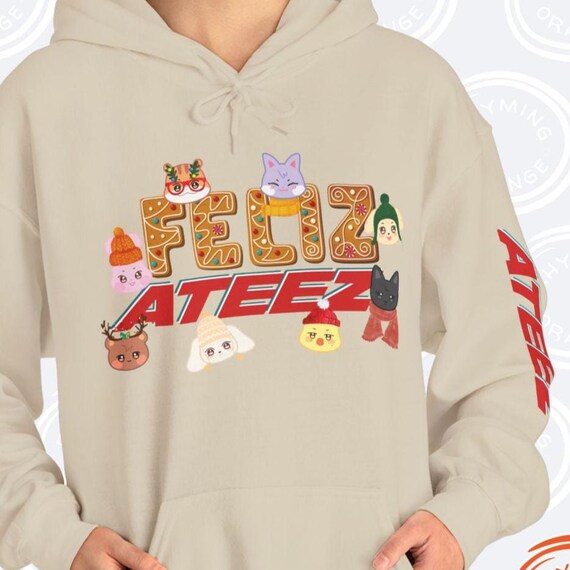 ATEEZ×ANITEEZ HOODIE フード 服 ATEEZ x ANITEEZ IN THE CALLING
