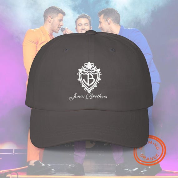 Jonas Brothers Embroidered Dad Cap, Jobro Classic Logo  display picture 3