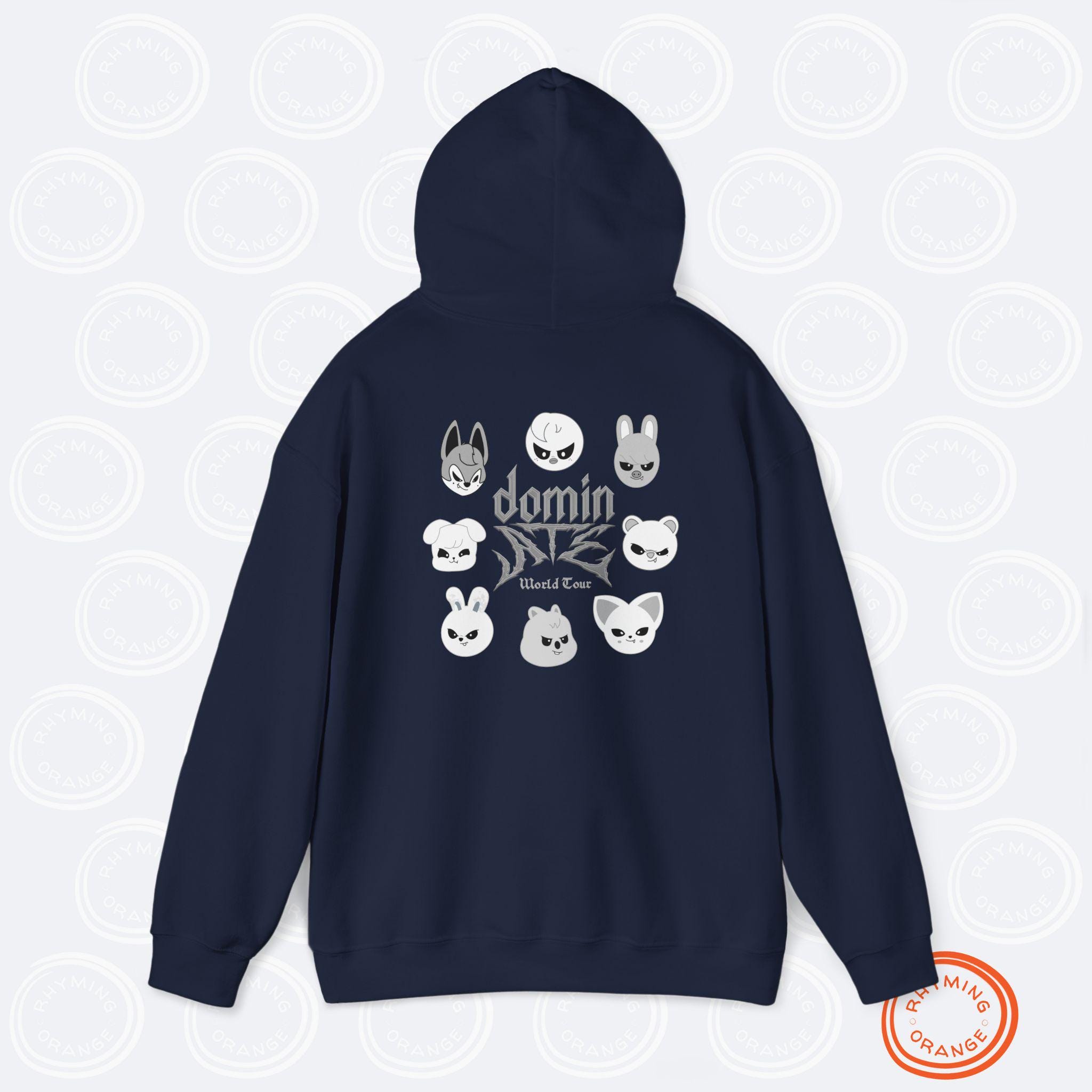 straykids skzoo EVIL フーディ dominATE 闇パーカー STRAY KIDS - EVIL SKZOO HOOD ZIP-UP - World Tour 'dominATE'