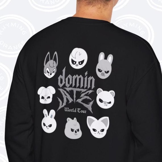 Evil Skzoo Dominate Sweatshirt Stray Kids Tour Merch Shirt, SKZ