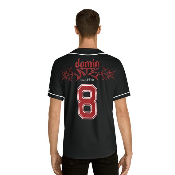 海外から輸入 World Dominate Kids Stray Tour All Jersey, Baseball Men's アイドル