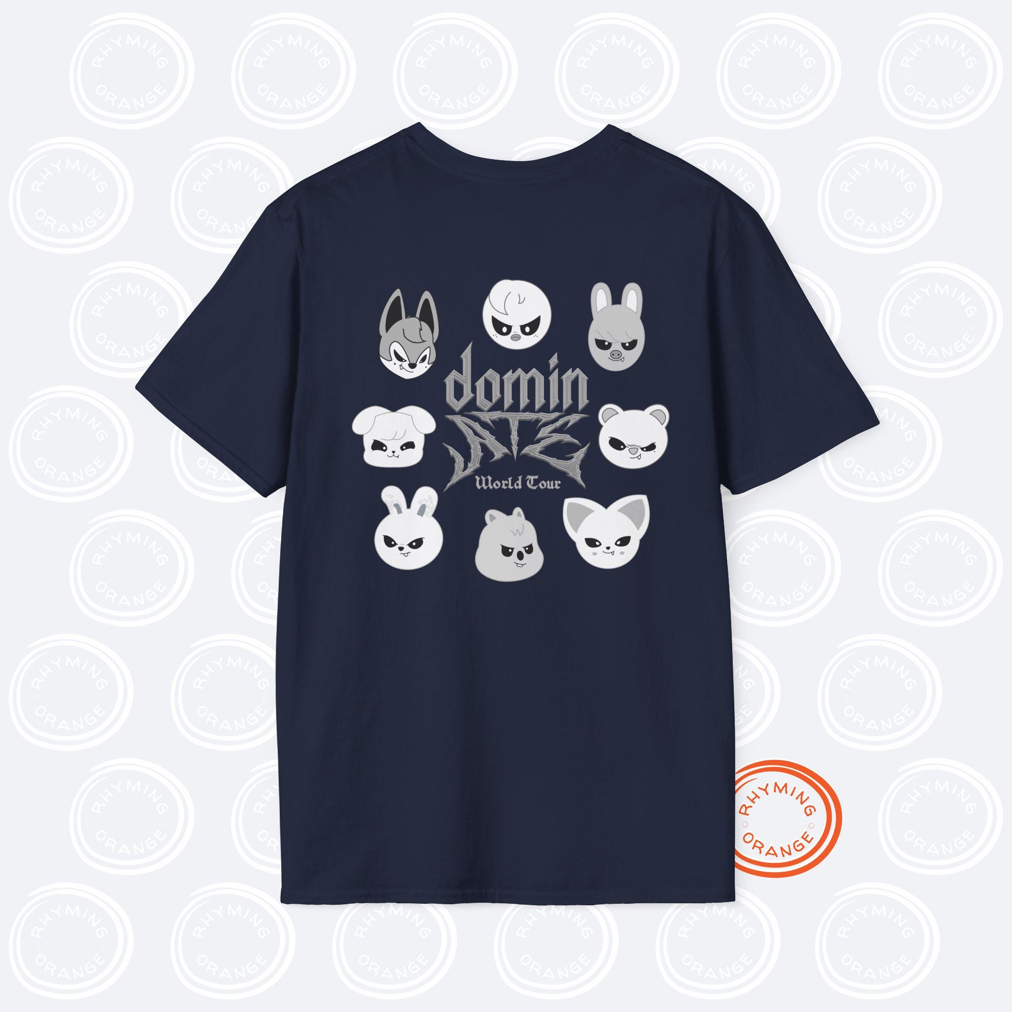 スキズ　EVIL SKZOO T-SHIRT パピム PUPPYM ポプスト STRAY KIDS WORLD TOUR [DOMINATE] OFFICIAL MD - EVIL SKZOO T