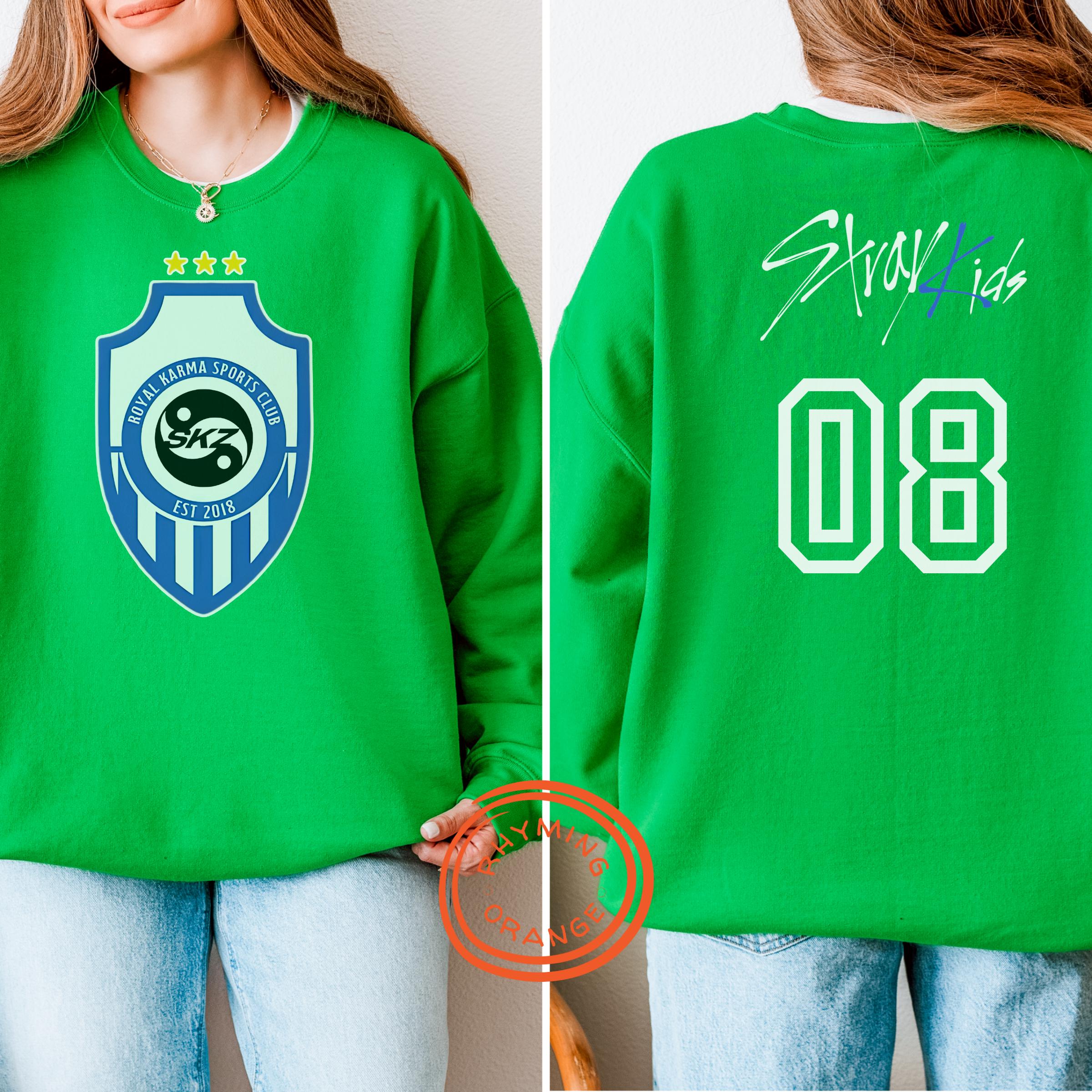 Stray Kids *royal Karma Sports Club* Unisex Sweatshirt, SKZ Jersey