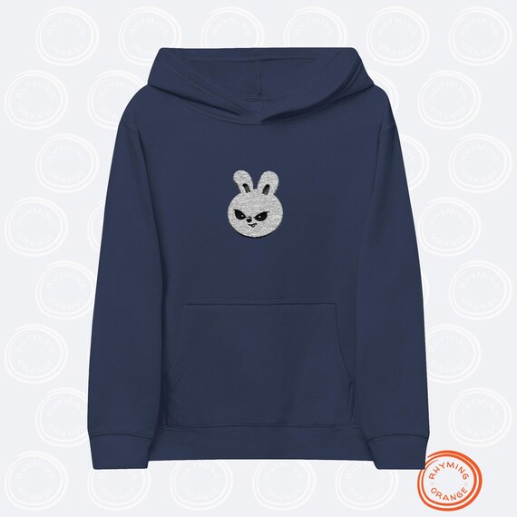 EVIL Skzoo Custom YOUTH Embroidered Fleece Hoodie, Stray