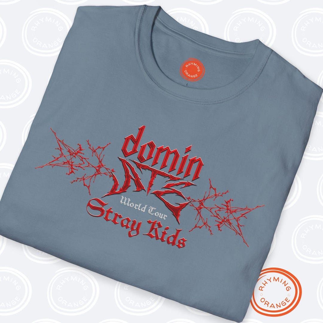 【専用】Stray Kids Tシャツ'dominATE'スキズ Stray Kids Dominate World Tour Tee, SKZ Concert Unisex