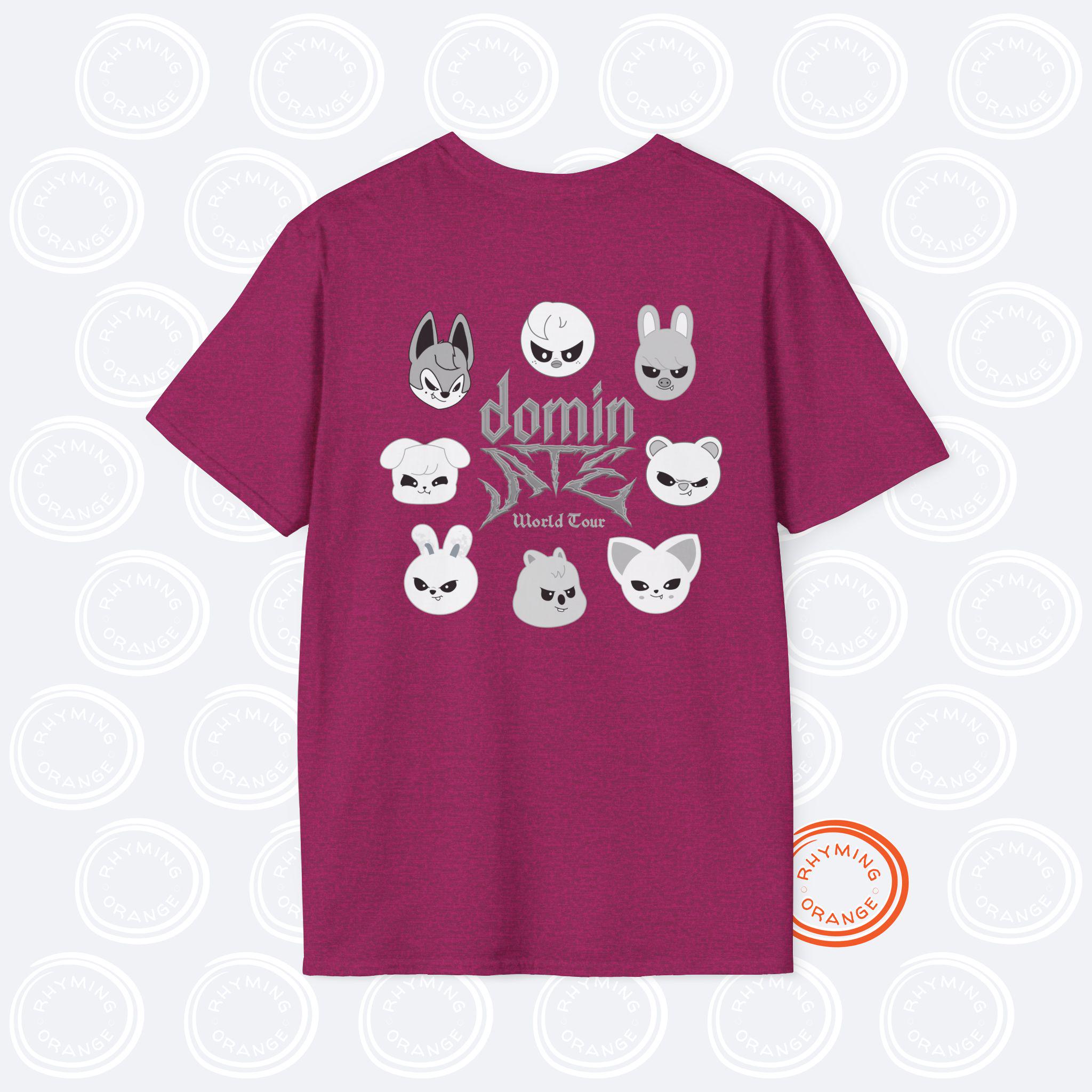 スキズ　EVIL SKZOO T-SHIRT パピム PUPPYM ポプスト EVIL SKZOO T-SHIRT - World Tour 'dominATE'【PuppyM】/ Stray