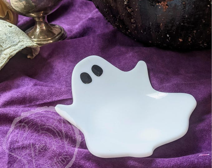 Acrylic Ghost Spoon Rest, Halloween Spoon Rest, Kitchen Witch Spoon ...