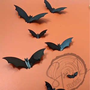 3D Acrylic Bats, Halloween Decoration, Spooky Decorations, Halloween Bats, Acrylic Bats