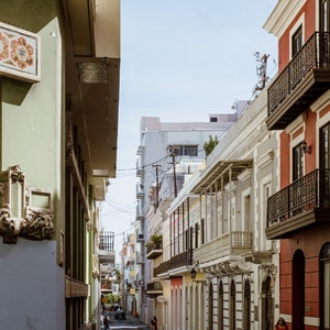 Old San Juan, Old San Juan Photograph, San Juan Puerto Rico Travel Print, Puerto Rico Print, San Juan Wall Art,