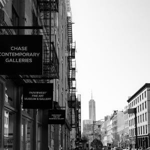 New York, New York, Black and White, SoHo New York Print, Soho Wall Art, Soho Photo, Soho Print, Soho Wall Decor, New York City Print