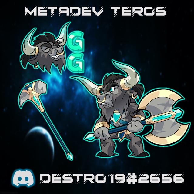 Brawlhalla Metadev Teros Skin - Exclusive Code - All Platforms
