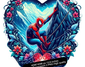 Spiderman Watercolor Splash PNG: download digitale ad alta risoluzione