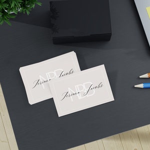 Ensemble de cartes de visite élégantes pour entraîneur personnel | Paquet de 100 personnalisés | Réseautage professionnel, Image de marque fitness, Marketing élégant