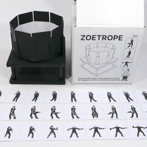 SINGING in the RAIN Zoetrope: vroege animatie met scènes geïnspireerd op de klassieke musical uit 1952!