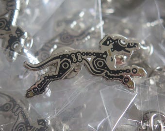 Whibbits!' Metal and enamel pin badge