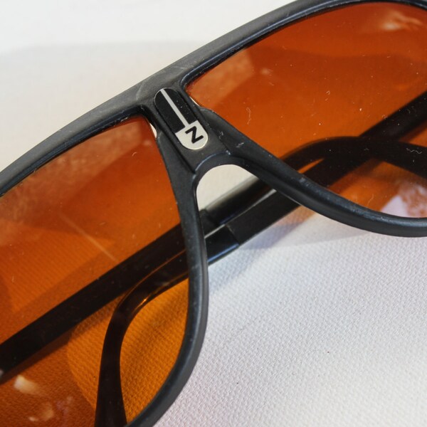 Vintage Zep Black Aviator Sunglasses