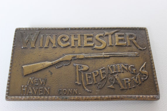 winchester belt buckle