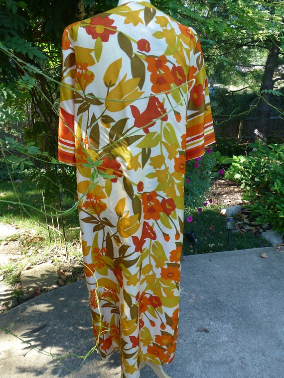 Vintage Moo Moo Caftan Maxi Dress ...