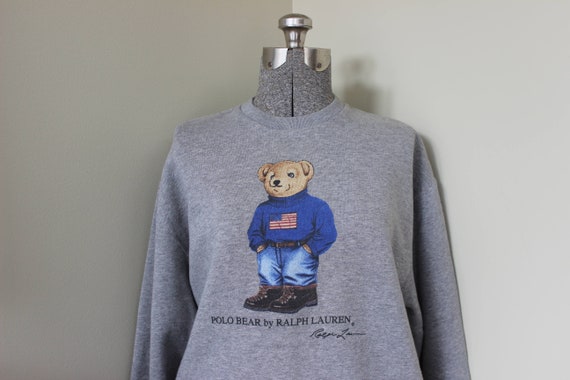 polo hiking bear sweater