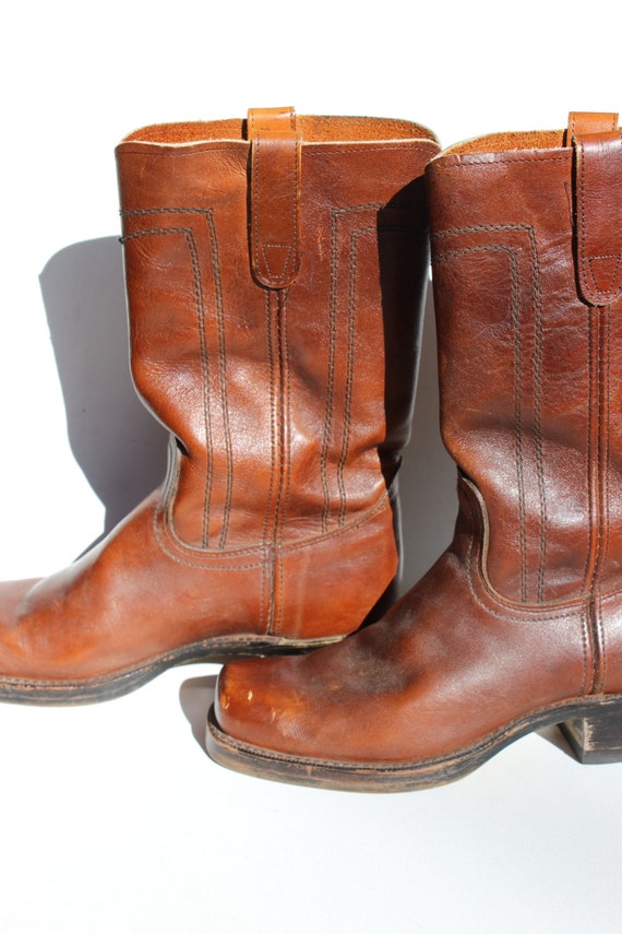 old style cowboy boots