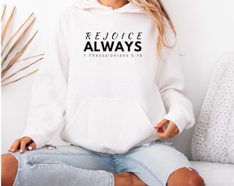 Sudadera con capucha cristiana Sudadera con capucha con versículo bíblico Ropa inspirada en las Escrituras Regalo cristiano Sudadera con capucha de algodón unisex