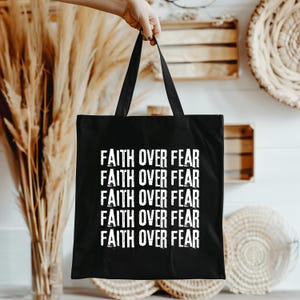 Christian Tote Bag Christian Gift Scripture Verse Tote Bag Christian Gift for Women Bible Study Gift Christian Event Gifts