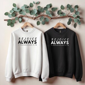 Christian Sweatshirt Bible Verse Crewneck Scripture Inspired Apparel Christian Gift Drop Church Event Gift