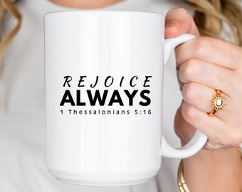 Taza de café cristiana, taza con versículo bíblico, regalo para evento de la iglesia, regalo de bautismo, regalo de estudio bíblico, taza de café con las Escrituras, regalo para hombres y mujeres cristianos