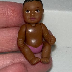 Barbie Happy Family Baby African American Doll Fits Pregnant Midge AA Girl Vintage Y2K Rare Retired