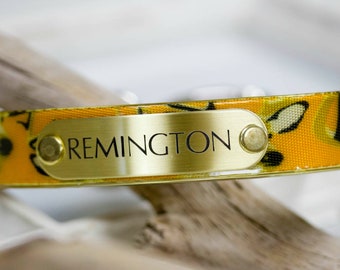 Camo Collar, Waterproof Dog Collar, Vegan Leather, Personalized Collar, Swimming Dog Collar, Rot Resistant, Hunting Dog Collar, Duck Hunting