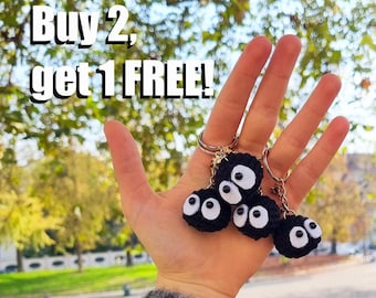 Dark Nerino Crochet Keychain