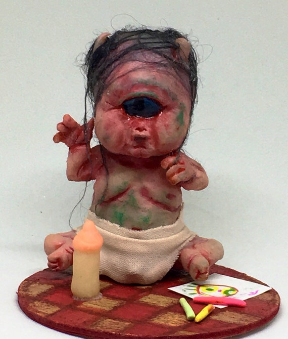 mini ooak baby dolls