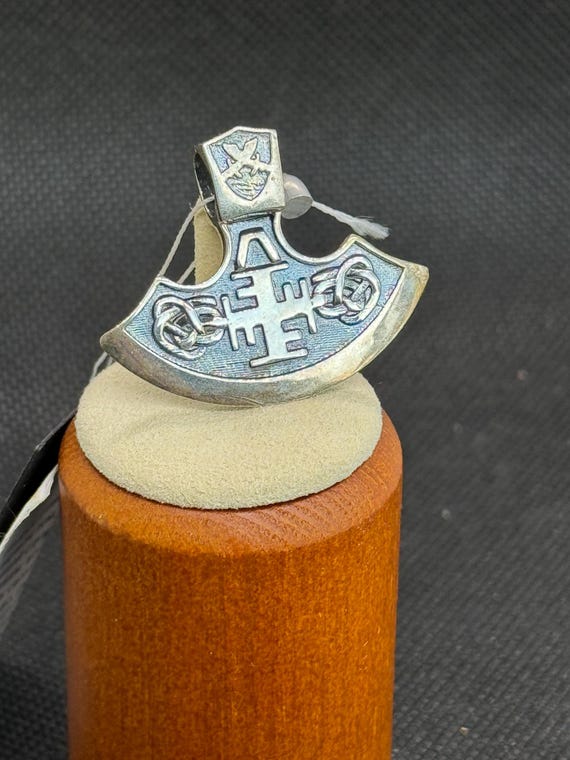 Perun Axe Necklace, 925 Silver