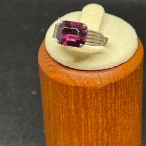 Vintage USSR Silver Ring 875, Size 5.5