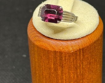 Vintage USSR Silver Ring 875, Size 5.5