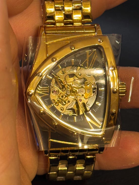 skeleton mechanical watch, Men  , New - image 2