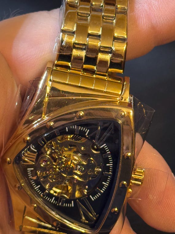 skeleton mechanical watch, Men  , New - image 4