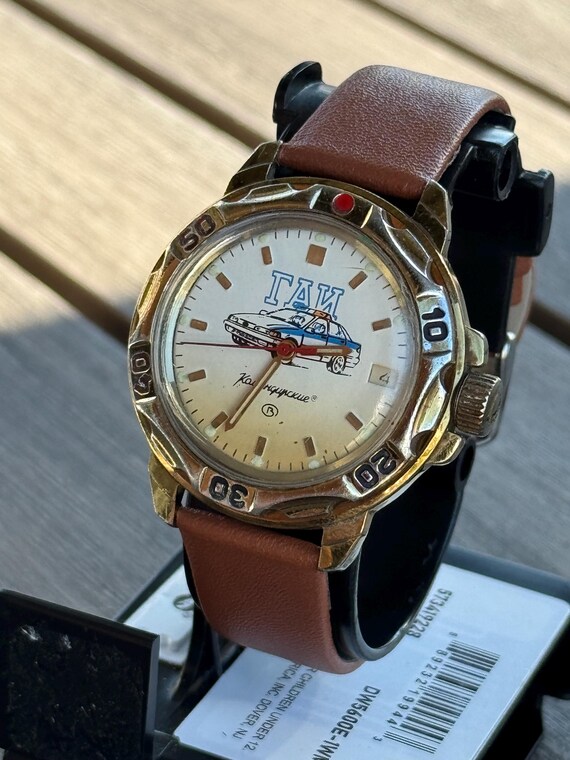 USSR Amphibian Soviet Military Watch Vostok Submarine Komandirskie