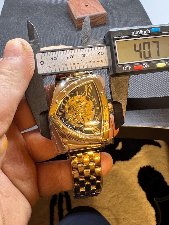 skeleton mechanical watch, Men  , New - image 7