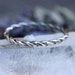 Sterling Silver Stacking Ring Twisted Ring Silver Ring Band Silver ...