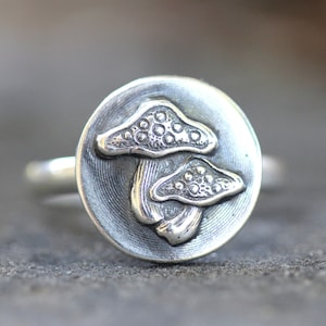 Helen De Lete 925 Sterling Silver Little Fish Adjustable Ring - Handmade Carp Design (Size 17mm) - View #5