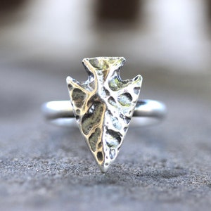 Arrowhead Ring Sterling Silver Arrowhead Ring Southwest Style Ring Southwestern Jewelry Sterling Silver Arrowhead Jewelry