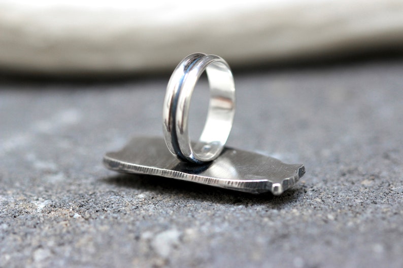 Silver Cicada Ring Sterling Silver Locust Ring Insect Ring Statement ...