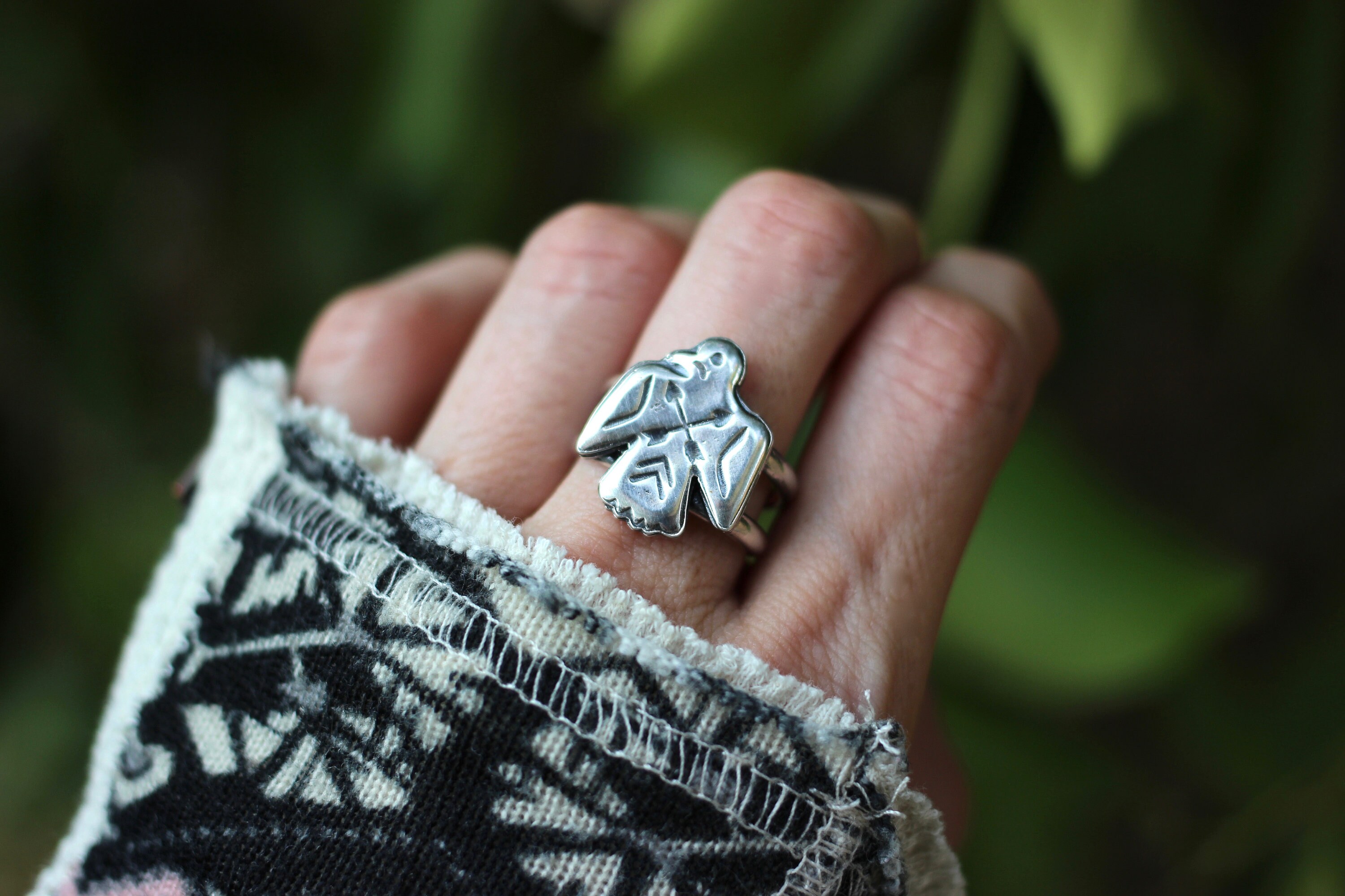 アクセサリー THE FLAT HEAD THUNDERBIRD RING SILVER925 THE FLAT HEAD THUNDERBIRD RING SILVER925