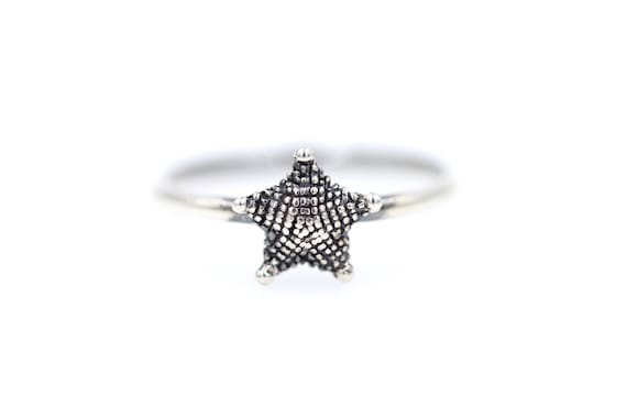 Sea Star Sterling Silver Starfish Ring Sea Star Sterling Silver Starfish Ring