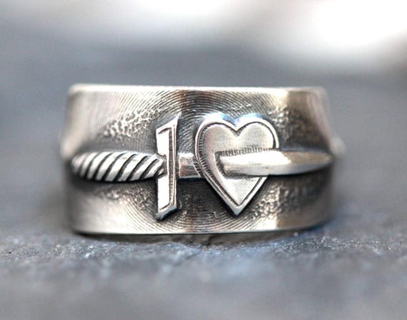 アクセサリー Dagger Heart Ring silver 925 90s Dagger Heart Ring silver 925 90s