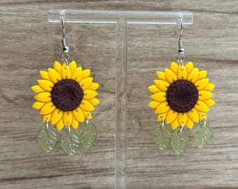 Sunflower Earrings